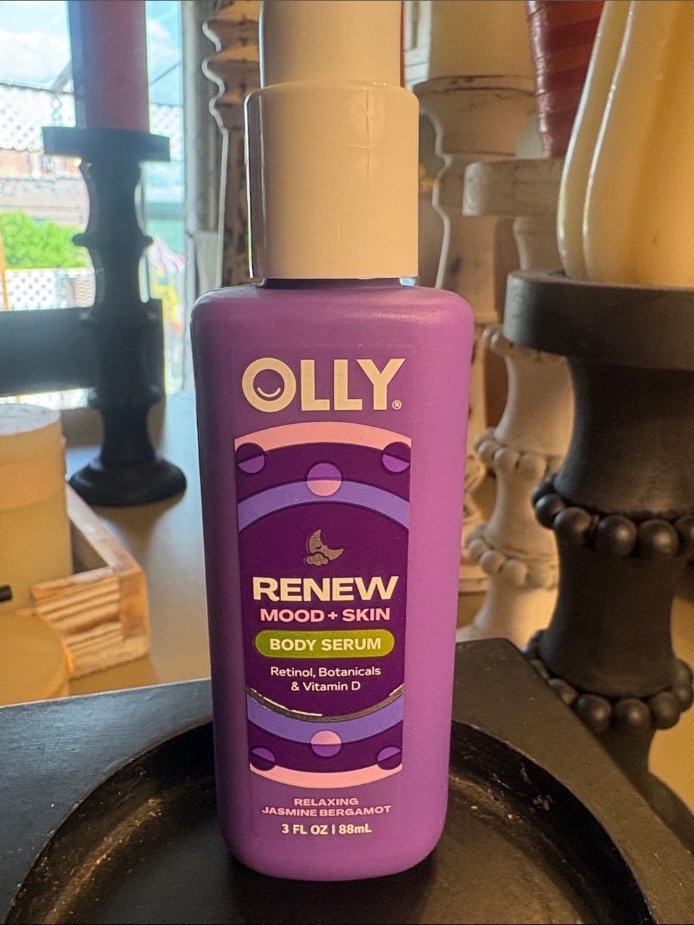 Olly Renew Mood + Skin Body Serum — Purple Relaxing Jasmine Bergamot